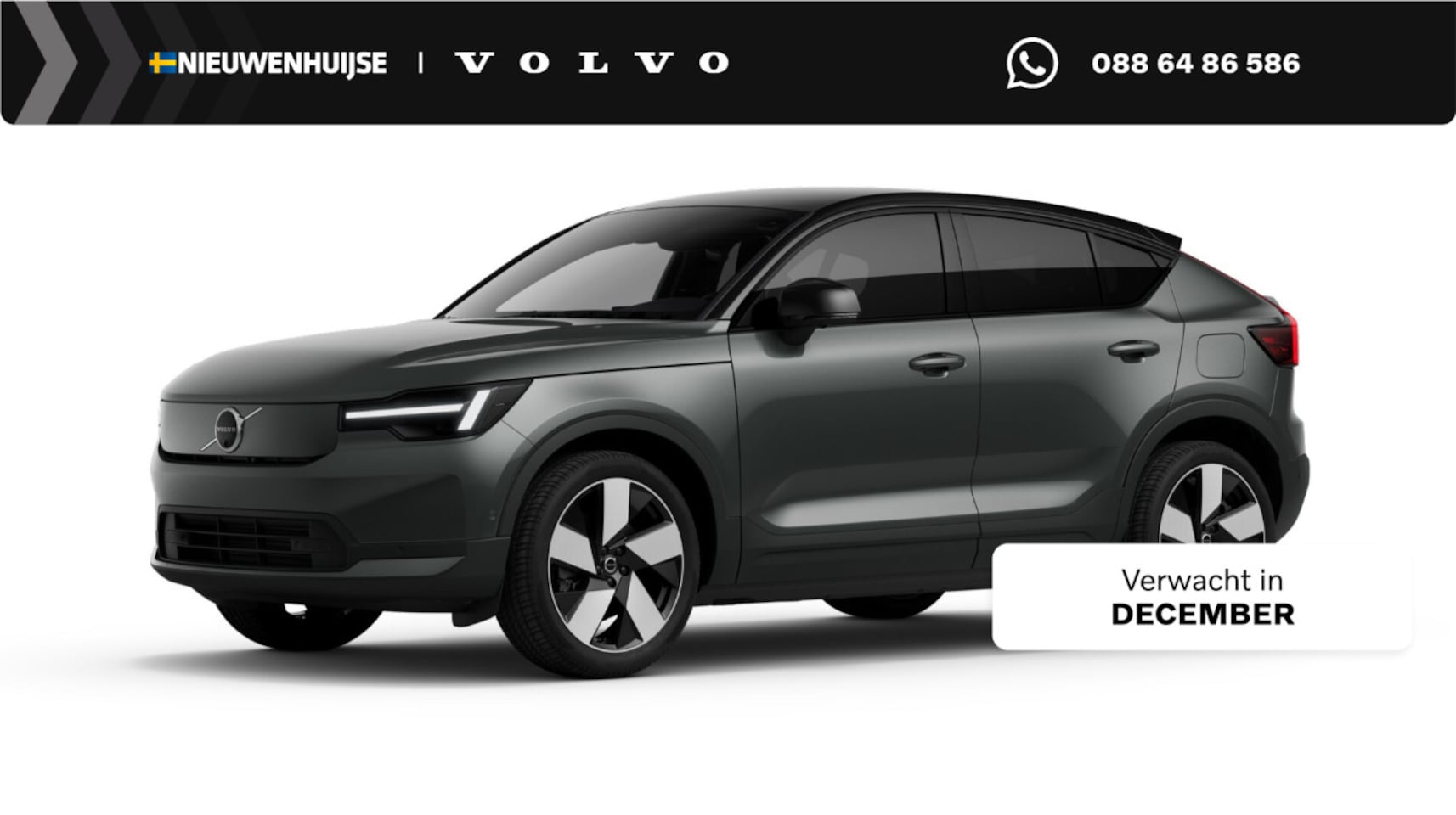 Volvo EC40 - P5 Long Range Ultra Europa 82 kWh | Facelift | 360° Camera met 3D view | Harman / Kardon | - AutoWereld.nl