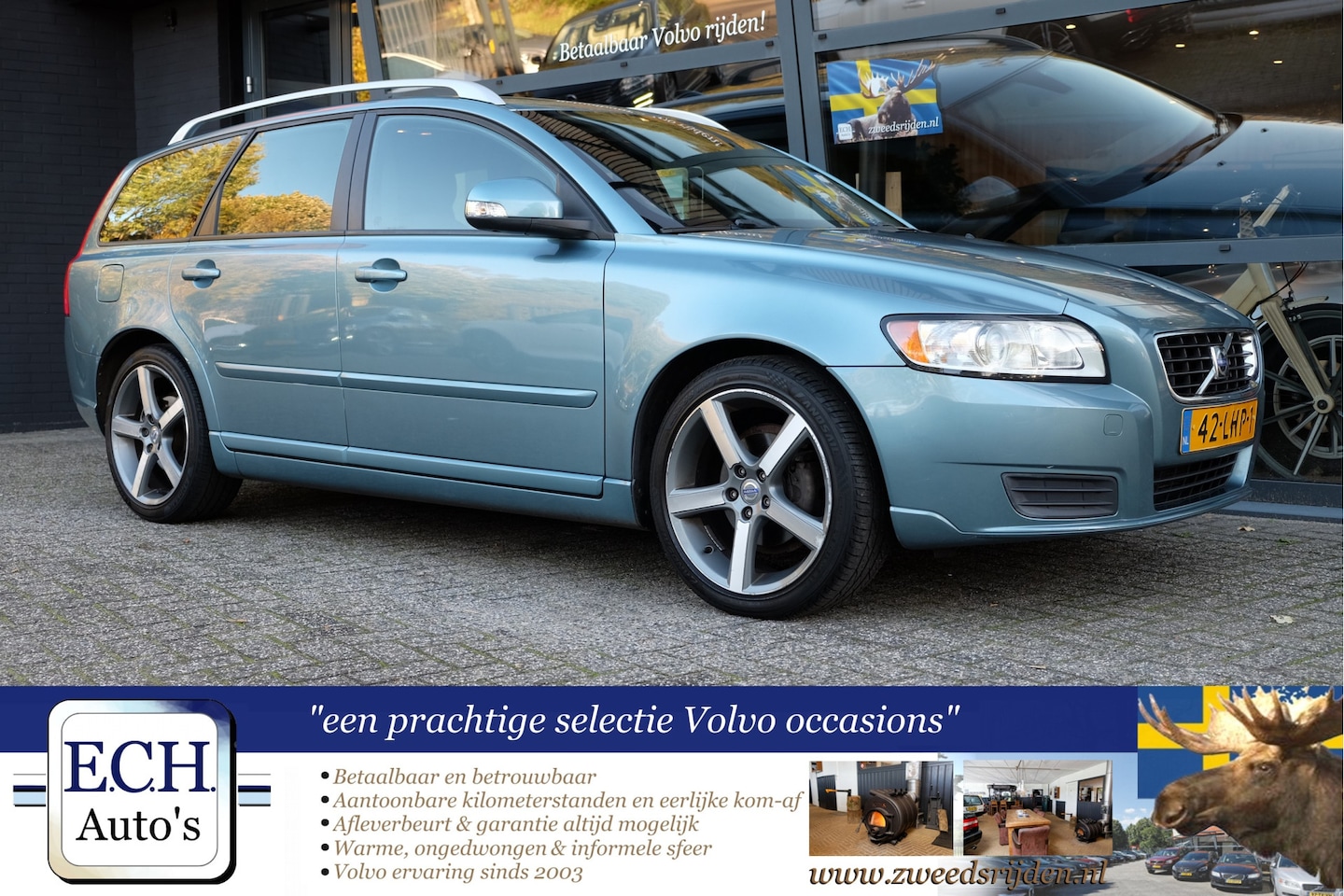 Volvo V50 - 2.0 145 pk Momentum 18 inch, Trekhaak - AutoWereld.nl
