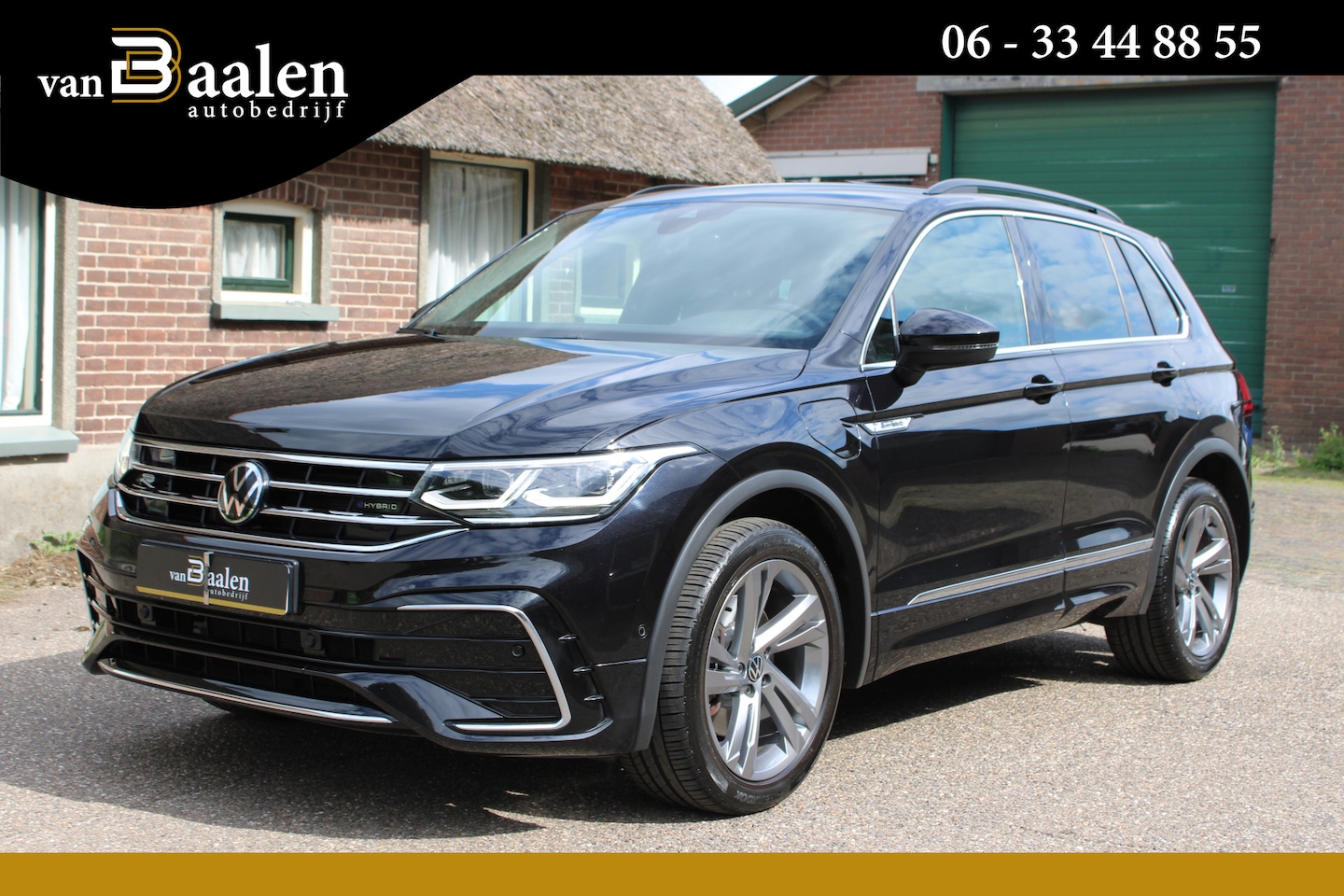 Volkswagen Tiguan - 1.4 TSI eHybrid R-Line Business SOh 92.1% IQ LIGHT NAVI ECC 104000KM!! - AutoWereld.nl