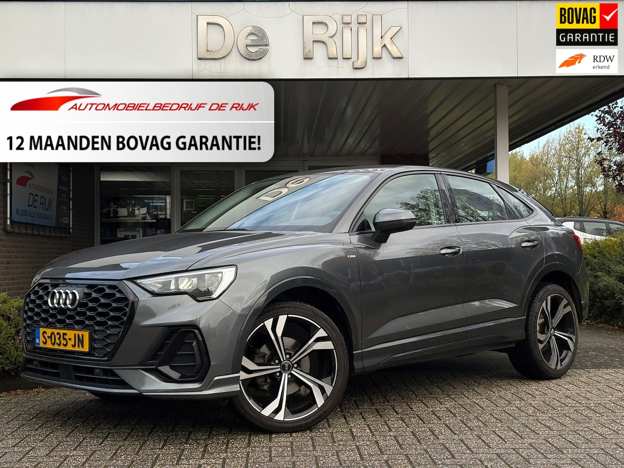 Audi Q3 Sportback - 35 TFSI Pro Line S-Line | Carplay/Android, Camera, Stoelverw., Climate, 20'' LMV | - AutoWereld.nl