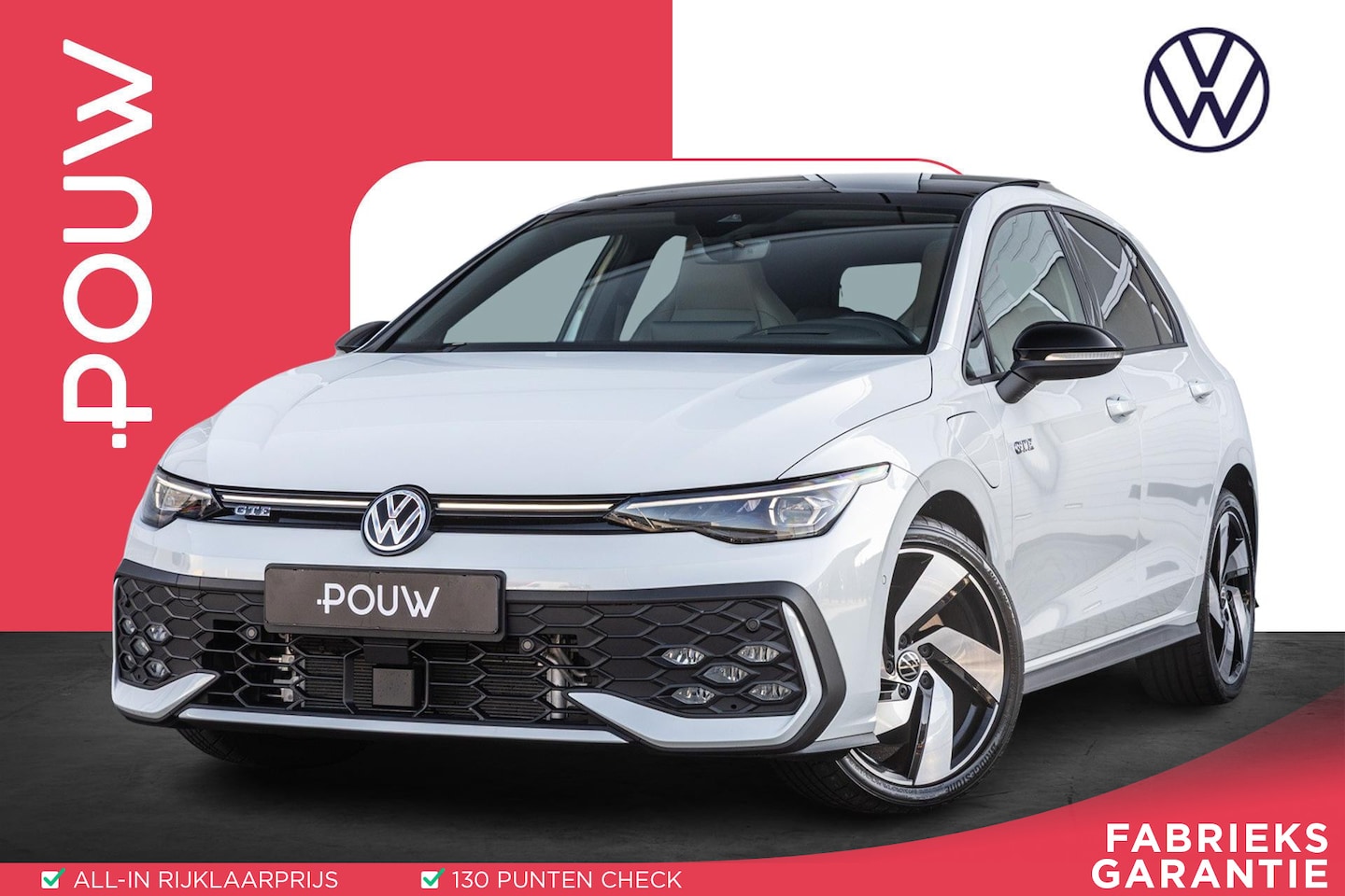 Volkswagen Golf - GTE 1.5 eHybrid 272pk | SoH 100% | Trekhaak | Panoramadak | Stoelverwarming/Verkoeling | H - AutoWereld.nl