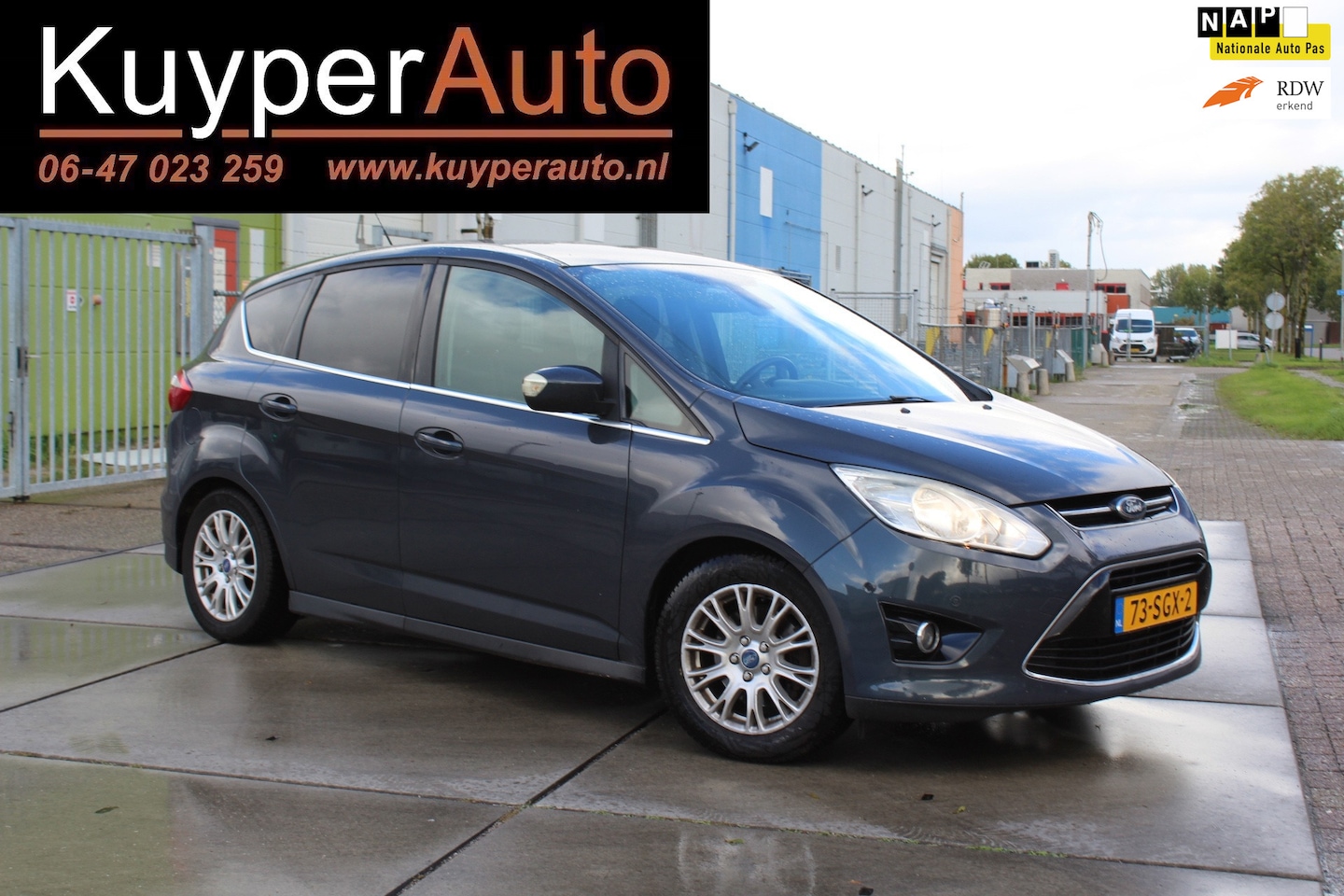 Ford C-Max - 2.0 TDCi Titanium automaat,, 1e eig, clima sensoren navi trekhaak - AutoWereld.nl