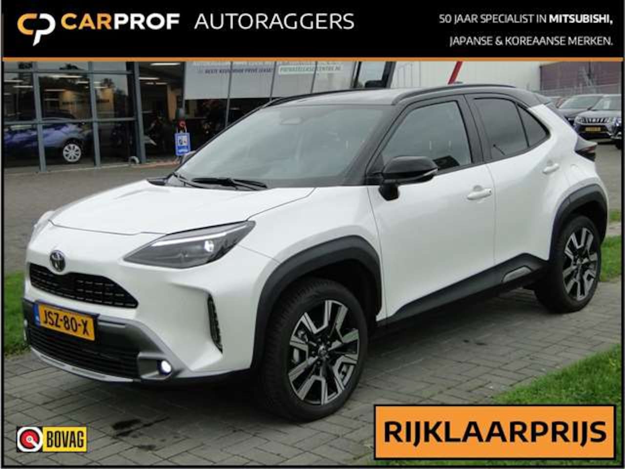 Toyota Yaris Cross - 1.5 Hybrid 130pk Executive El.klep Stoelverwarming Dode Hoek JBL HUD All-season Two-Tone - AutoWereld.nl