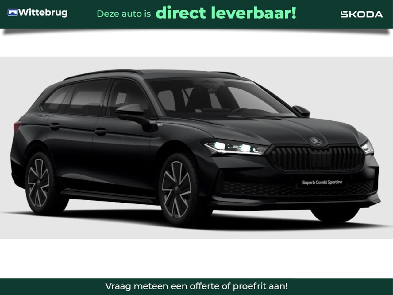 Skoda Superb Combi - 1.5 TSI PHEV Sportline Business Panoramadak / Trekhaak - AutoWereld.nl