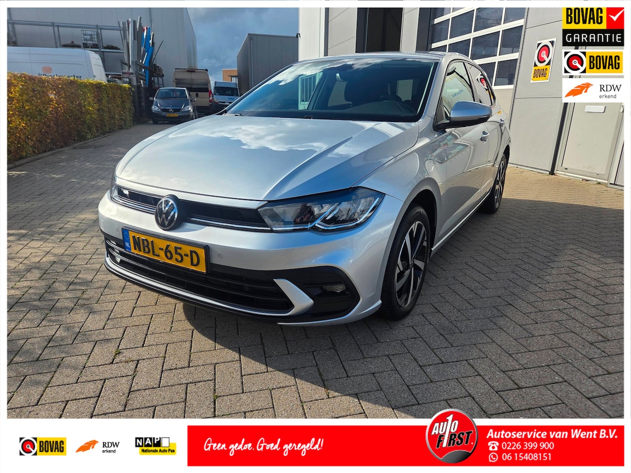 Volkswagen Polo - 1.0 TSI Style Automaat|Airplay|Incl. 1 jaar garantie - AutoWereld.nl