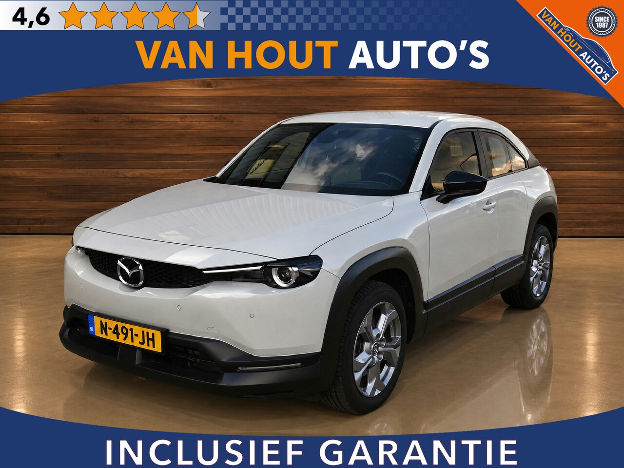 Mazda MX-30 - e-SkyActiv 145 Comfort 36 kWh | SOH 92,13% - AutoWereld.nl