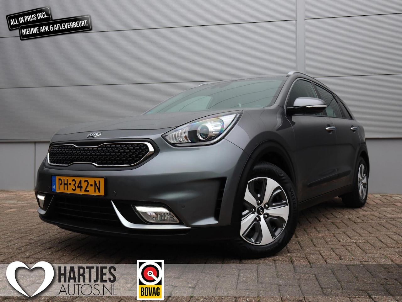 Kia Niro - 1.6 GDi Hybrid DynamicLine Automaat (Vol-Opties!) - AutoWereld.nl