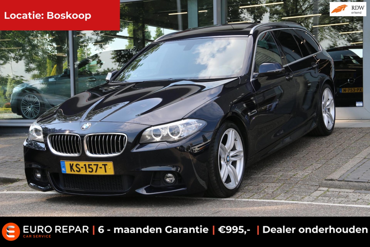 BMW 5-serie Touring - 520i M-SPORT PANO-DAK NL-AUTO NAP! - AutoWereld.nl