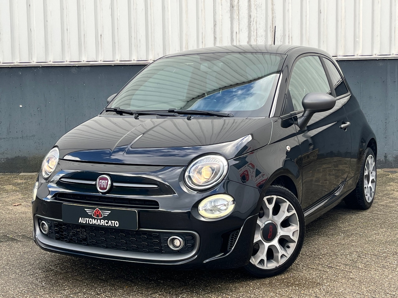 Fiat 500 - S 0.9 TwinAir Turbo Sport | Navi Full Map | Airco | LED | Half Leder | 16 Inch Sportwielen - AutoWereld.nl