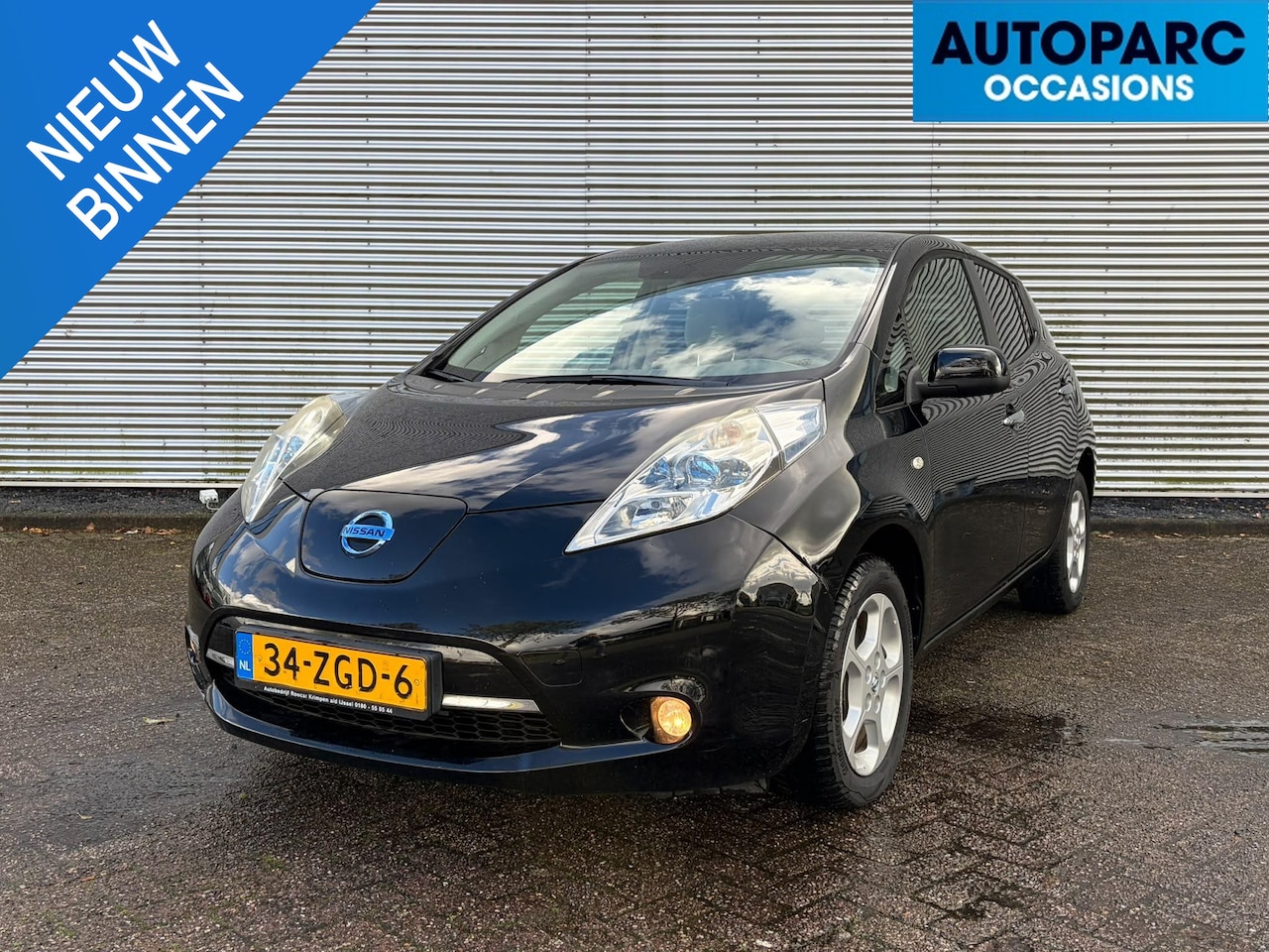 Nissan LEAF - Base 24 kWh , 29.510 KM NAP, AUTOMAAT, AIRCO, 2 x LAADKABEL, GOEDKOOPSTE GOEDRIJDENDE LEAF - AutoWereld.nl