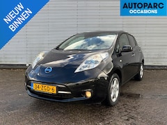 Nissan LEAF - Base 24 kWh , 29.510 KM NAP, AUTOMAAT, AIRCO, EX-BTW, 2 x LAADKABEL, GOEDKOOPSTE GOEDRIJDE