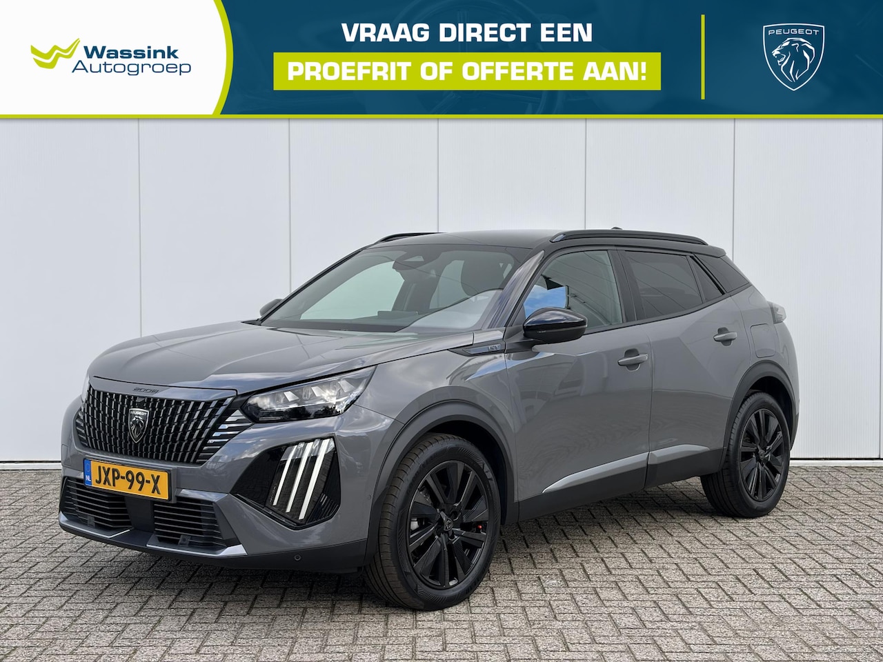 Peugeot 2008 - 1.2 Hybrid 145 GT | Navigatie | Camera voor & achter | CarPlay | Adaptive Cruise | KeyLess - AutoWereld.nl