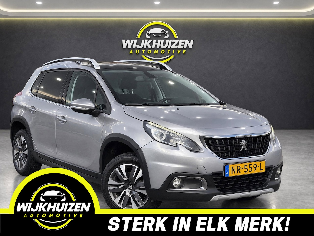 Peugeot 2008 - 1.2 PureTech Allure Automaat met Panorama dak !!! Navigatie !!! Climate !!! Cruise !!! - AutoWereld.nl