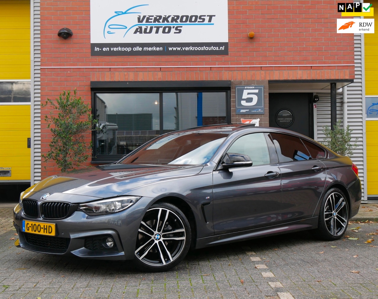 BMW 4-serie Gran Coupé - 420i High Executive Edition. schuifdak - AutoWereld.nl