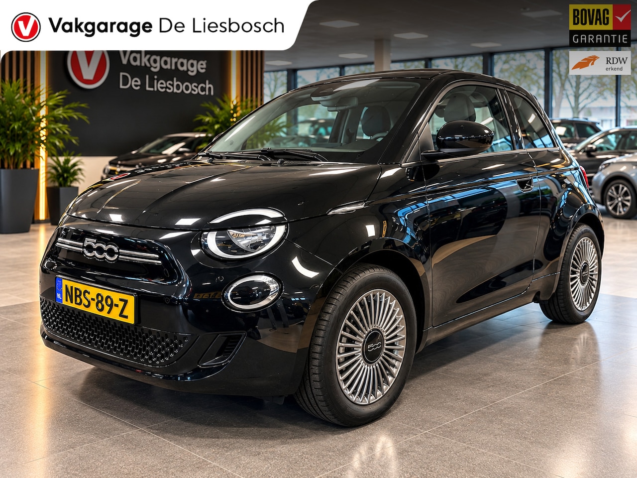 Fiat 500e - 42 kWh /Icon/ airco / carplay - AutoWereld.nl