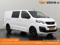 Peugeot Expert - 2.0 BlueHDI 180PK Automaat Long Asphalt Dubbele Cabine | Marge | 2xSchuifdeur | Navigatie
