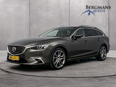 Mazda 6 Sportbreak - - 2.0 SkyActiv-G 165 GT-M // 1E EIGENAAR // DEALERONDERHOUDEN // LEDER // HUD //