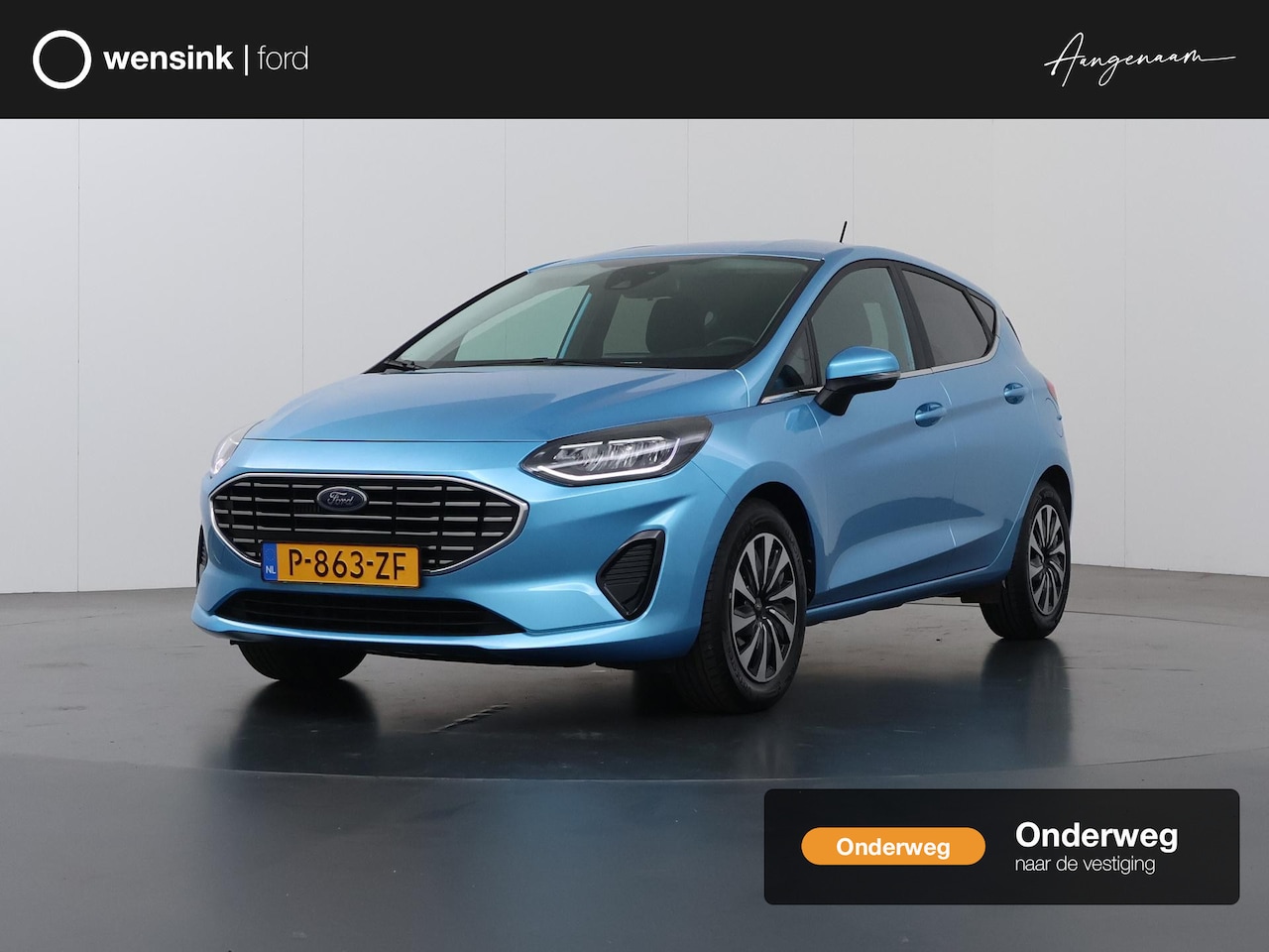 Ford Fiesta - 1.0 EcoBoost Hybrid Titanium | Cruise Control | Climate Control | Parkeersensoren | Lichtm - AutoWereld.nl