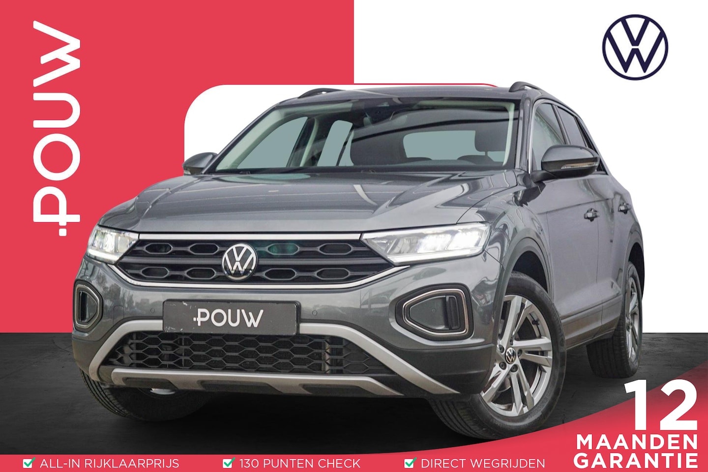 Volkswagen T-Roc - 1.0 TSI 110pk Life 75 Edition | Achteruitrijcamera | Apple Carplay & Android Auto | Adapti - AutoWereld.nl