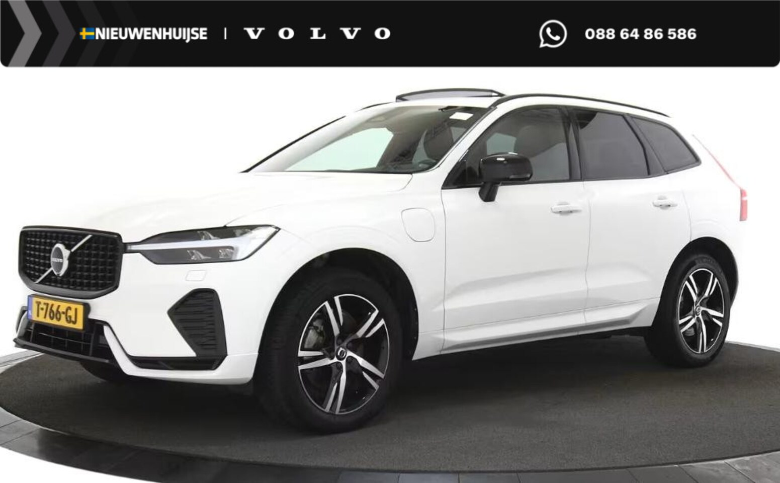 Volvo XC60 - 2.0 T6 Plug-in Hybrid AWD R-Design | Longe Range | Trekhaak | Panoramadak | Achteruitrijca - AutoWereld.nl