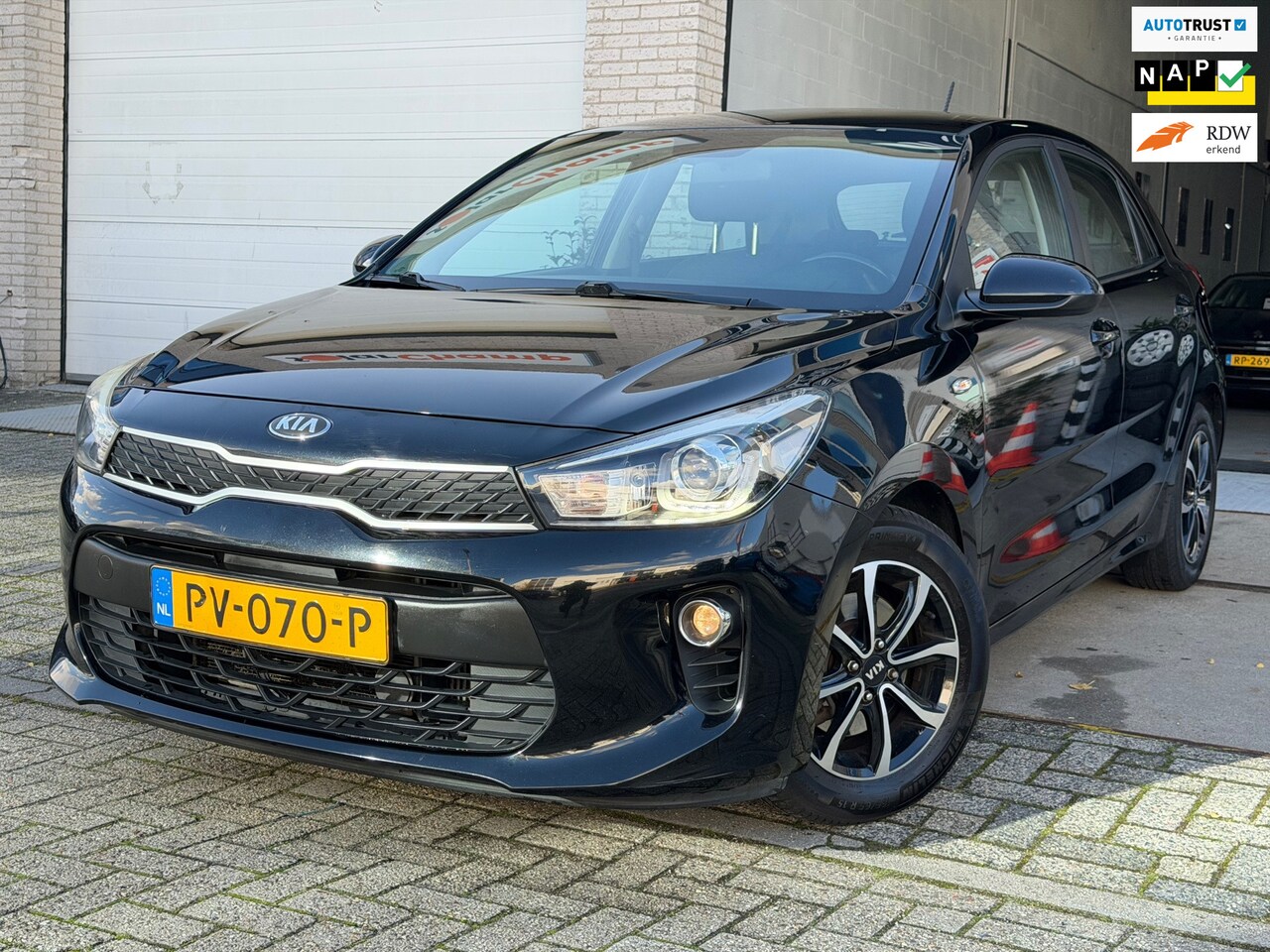 Kia Rio - 1.0 TGDI ComfortPlusLine Navigator/ nap/ 2e EIG/ dealeronderhouden/ 1jaar apk/ airco/ navi - AutoWereld.nl