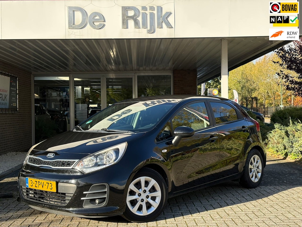 Kia Rio - 1.2 CVVT DynamicLine | Airco, El. Ramen/Spiegels, Afn. Trekhaak, Radio CD Speler | NAP | G - AutoWereld.nl