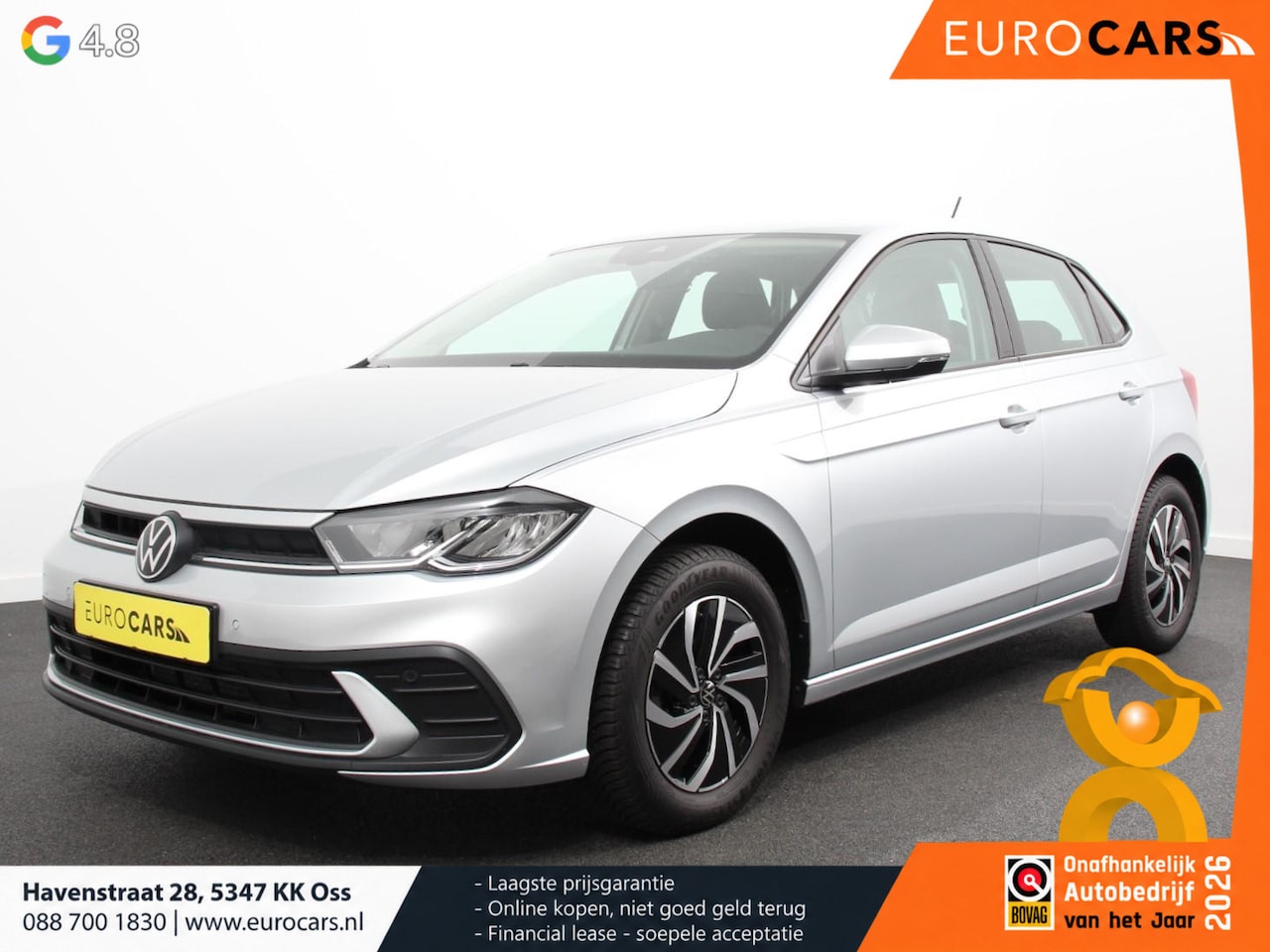 Volkswagen Polo - 1.0 TSI Automaat Life Navigatie Apple Carplay/Android Auto Climate Control Digitale Cockpi - AutoWereld.nl