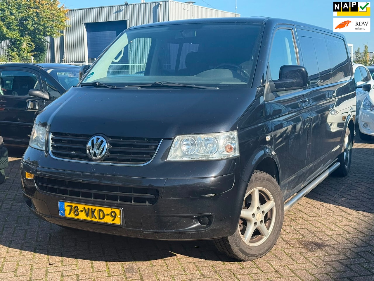 Volkswagen Transporter - 2.5 TDI 340 4Motion Highline DC 2.5 TDI 340 4Motion Highline DC - AutoWereld.nl