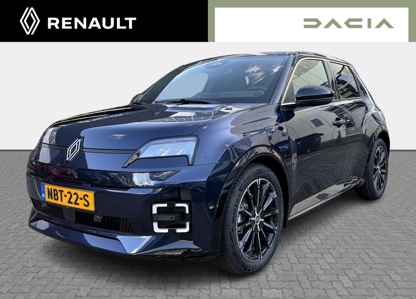Renault 5 - comfort range iconic cinq 52 kWh - pack safety & advanced driving assist - two-tone kleurs - AutoWereld.nl
