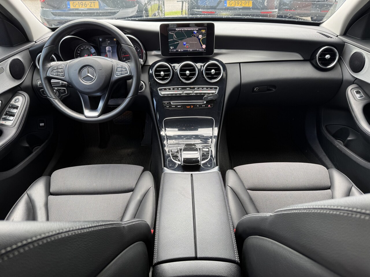 Mercedes-Benz C-klasse Estate - 200 Premium Pack ✅ Half Leer ✅ Navi ✅ Stoelverw. ✅ Intell. Led - AutoWereld.nl