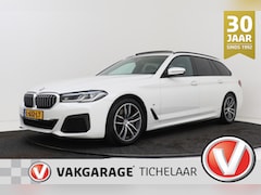 BMW 5-serie Touring - 520i High Executive M-Sport | Panoramadak | Dealer Ond. | CarPlay | Stoelverwarming | Comf