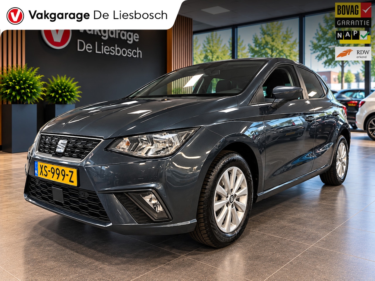SEAT Ibiza - 1.0 TSI Style Business Intense navigatie camera pdc Allseason banden - AutoWereld.nl