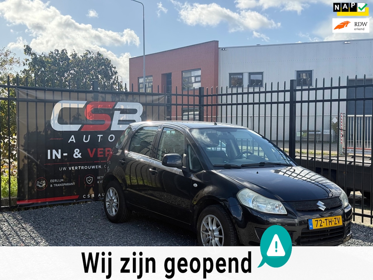 Suzuki SX4 - 1.6 Comfort AIRCO!APK2027!KOOPJE! - AutoWereld.nl