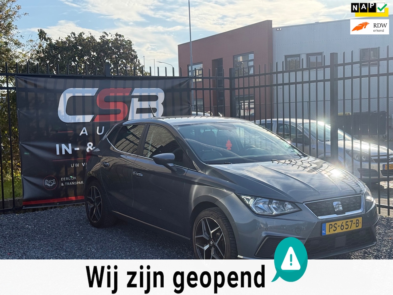 SEAT Ibiza - 1.0 TSI Style Business Intense CAMERA!5DEURS!BLUETOOTH!KOOPJE! - AutoWereld.nl