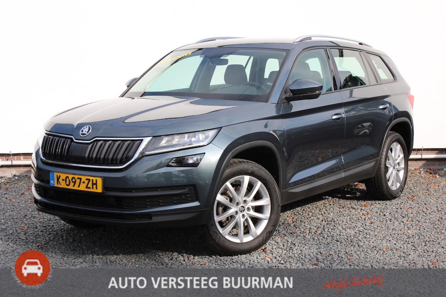 Skoda Kodiaq - 1.5 TSI DSG Business Edition 7-Zits Automaat, Org NL, Leder/Stof Bekleding, Cruise en Clim - AutoWereld.nl