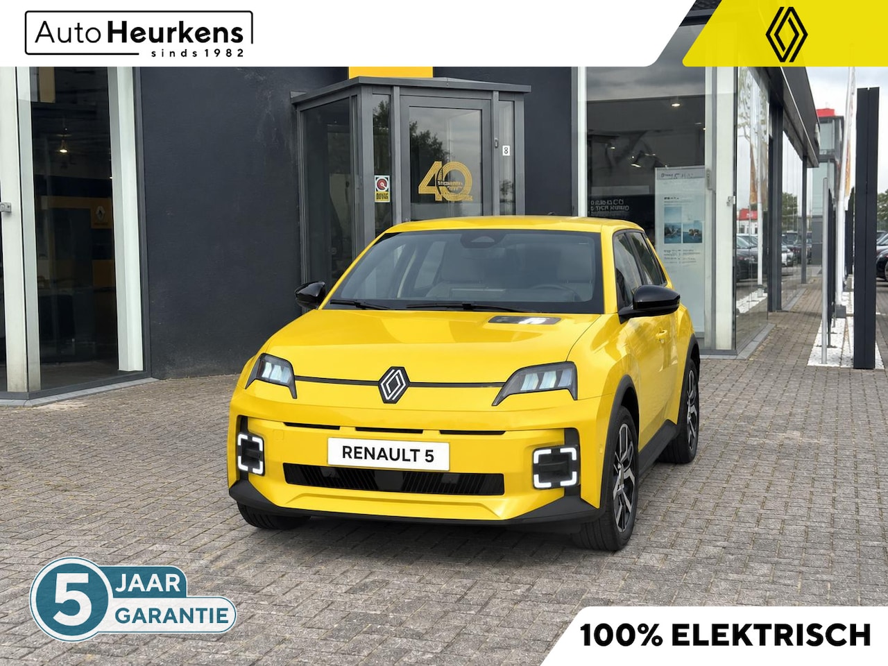 Renault 5 - Techno 120 pk Urban Range l € 500 voorraadvoordeel l 5 jaar fabrieksgarantie! l V2G - AutoWereld.nl