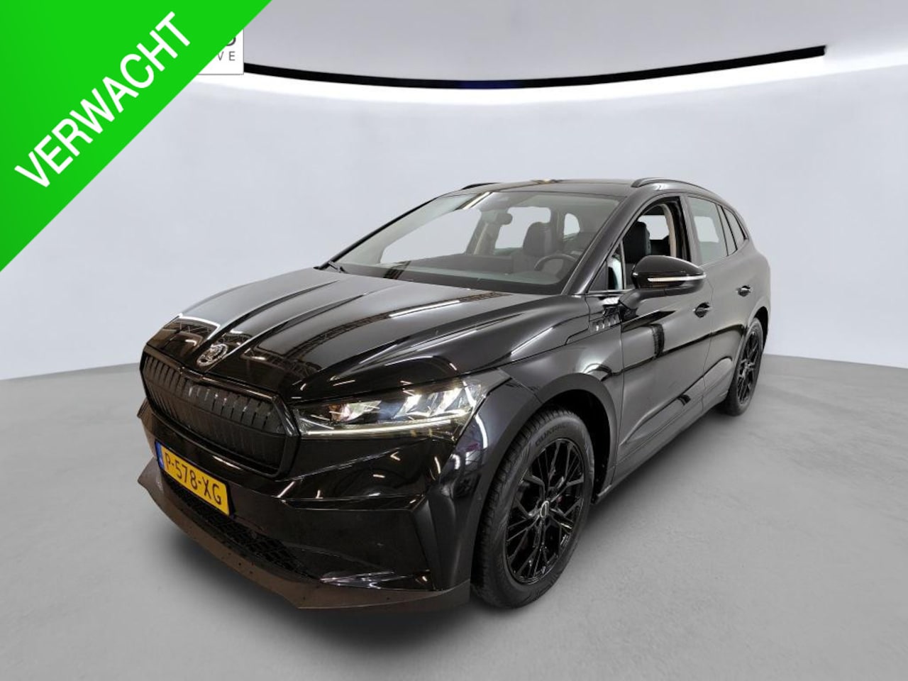 Skoda Enyaq iV - 60 NL-AUTO | BLACK EDTION | CAMERA - AutoWereld.nl