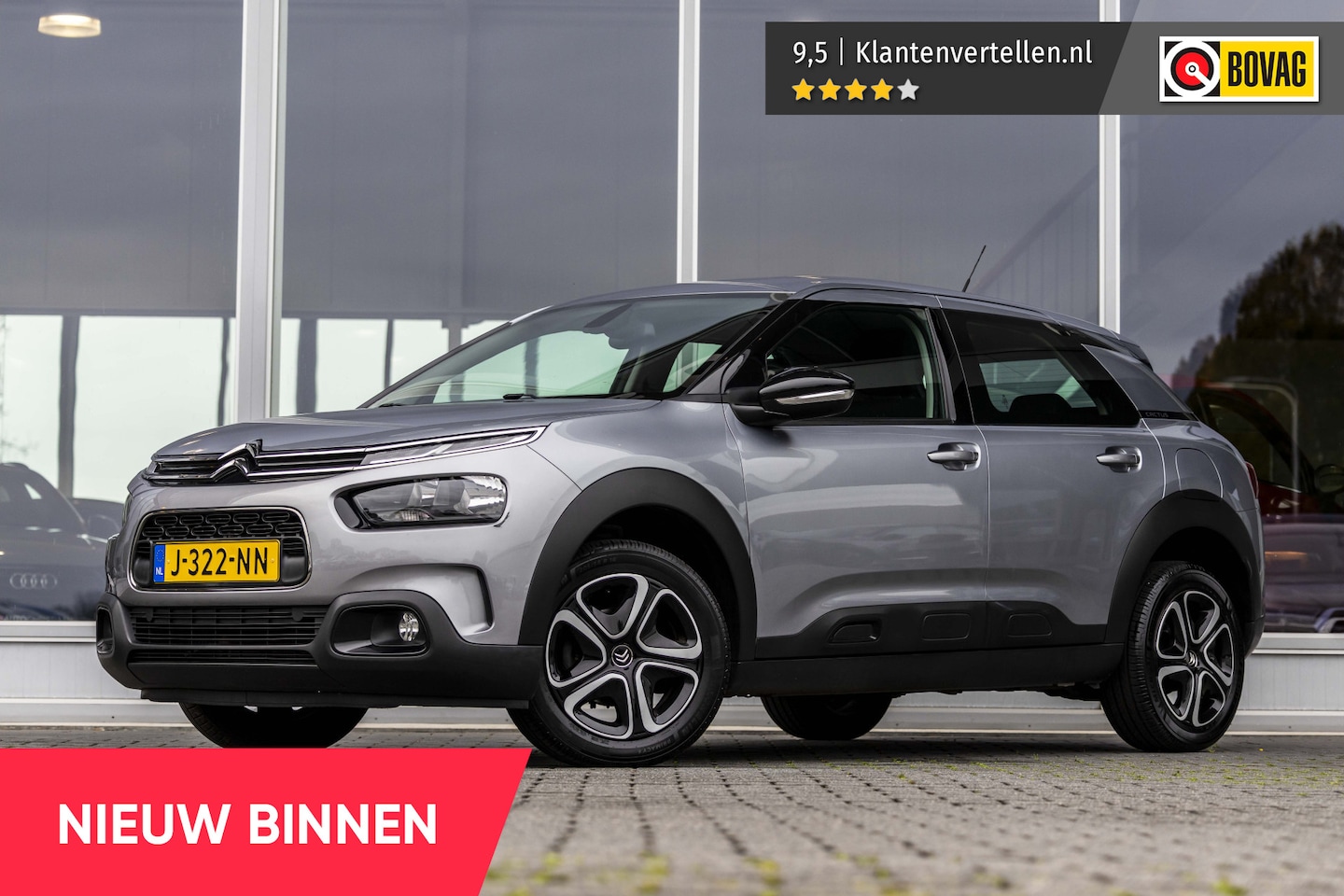 Citroën C4 Cactus - 1.2 PureTech Feel | Trekhaak | Carplay | NL Auto - AutoWereld.nl