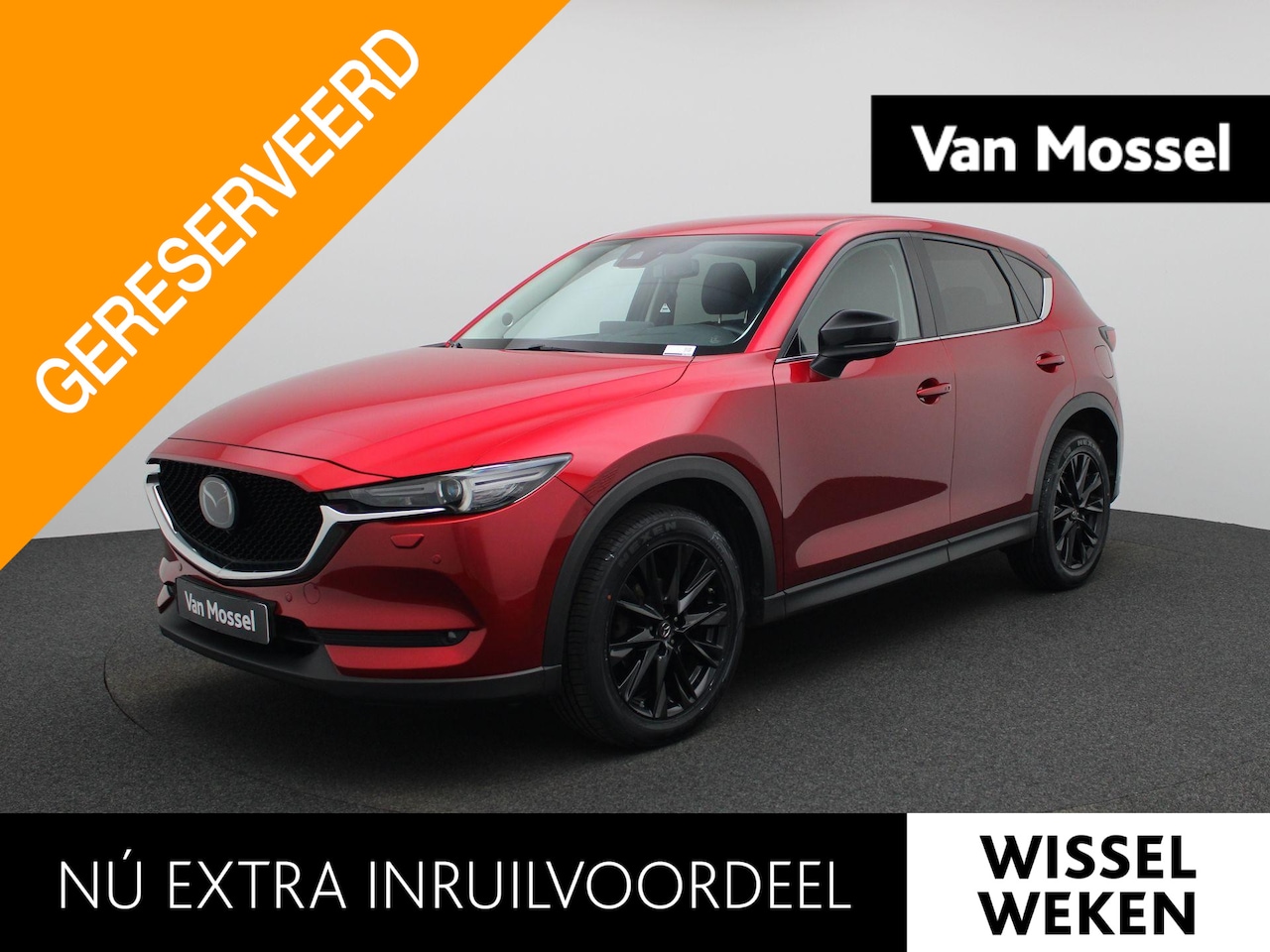 Mazda CX-5 - 2.0 Skyactiv-G 163 Homura | BOSE AUDIO | HEAD-UP | 360 CAMERA | NAVIGATIE | STOEL-STUURWIE - AutoWereld.nl