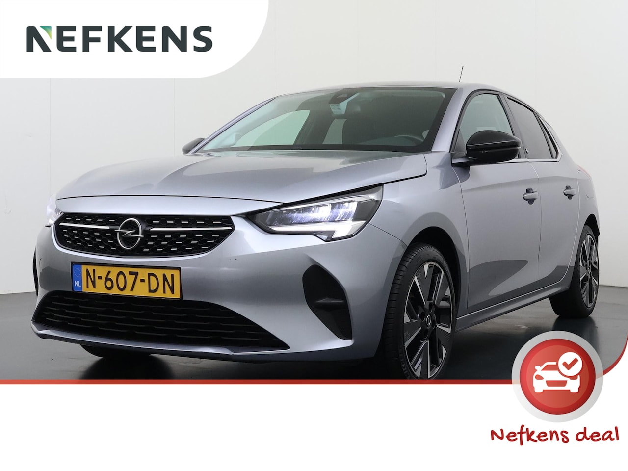 Opel Corsa-e - Elegance 50kWh | 1ste eigenaar | ACCU 93% | Winterpakket | 17"LMV | LEER/Stof | Navigatie - AutoWereld.nl