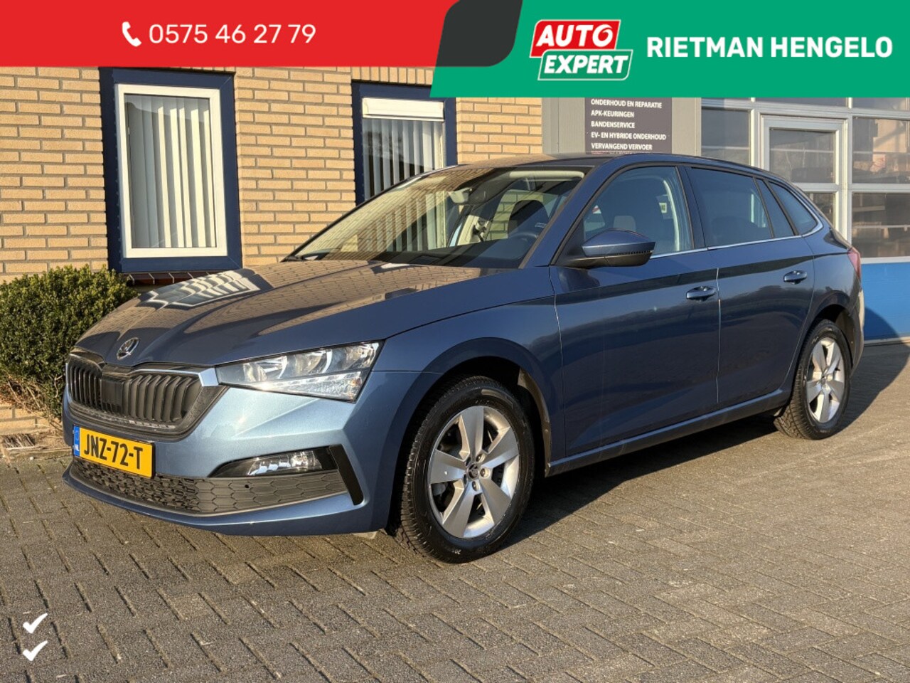 Skoda Scala - 1.0 TSI Sport Bns CARPLAY | ALL SEASON | PARK SENSOR | BTW AUTO - AutoWereld.nl