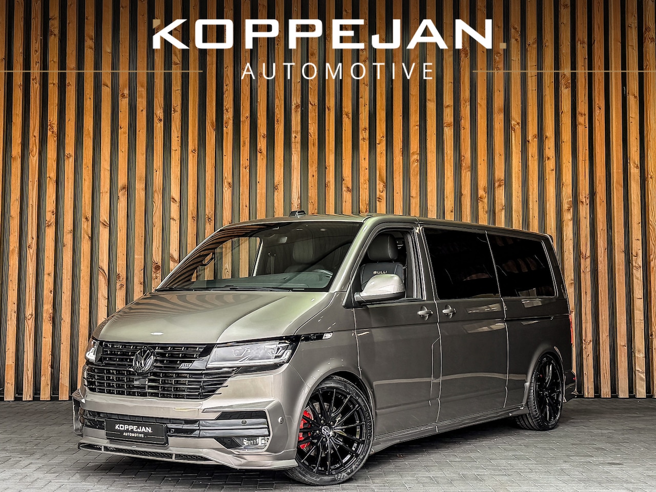 Volkswagen Transporter - 2.0 TDI 204PK DSG Bulli ABT Dubbele Cabine L2H1 | ELEKTRISCHE SCHUIFDEUREN | STOELVERWARMI - AutoWereld.nl