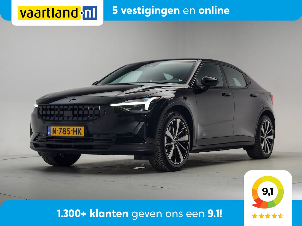 Polestar 2 - Standard Range Single Motor 63kWh [ Navi/Carplay Camera Memory ] - AutoWereld.nl