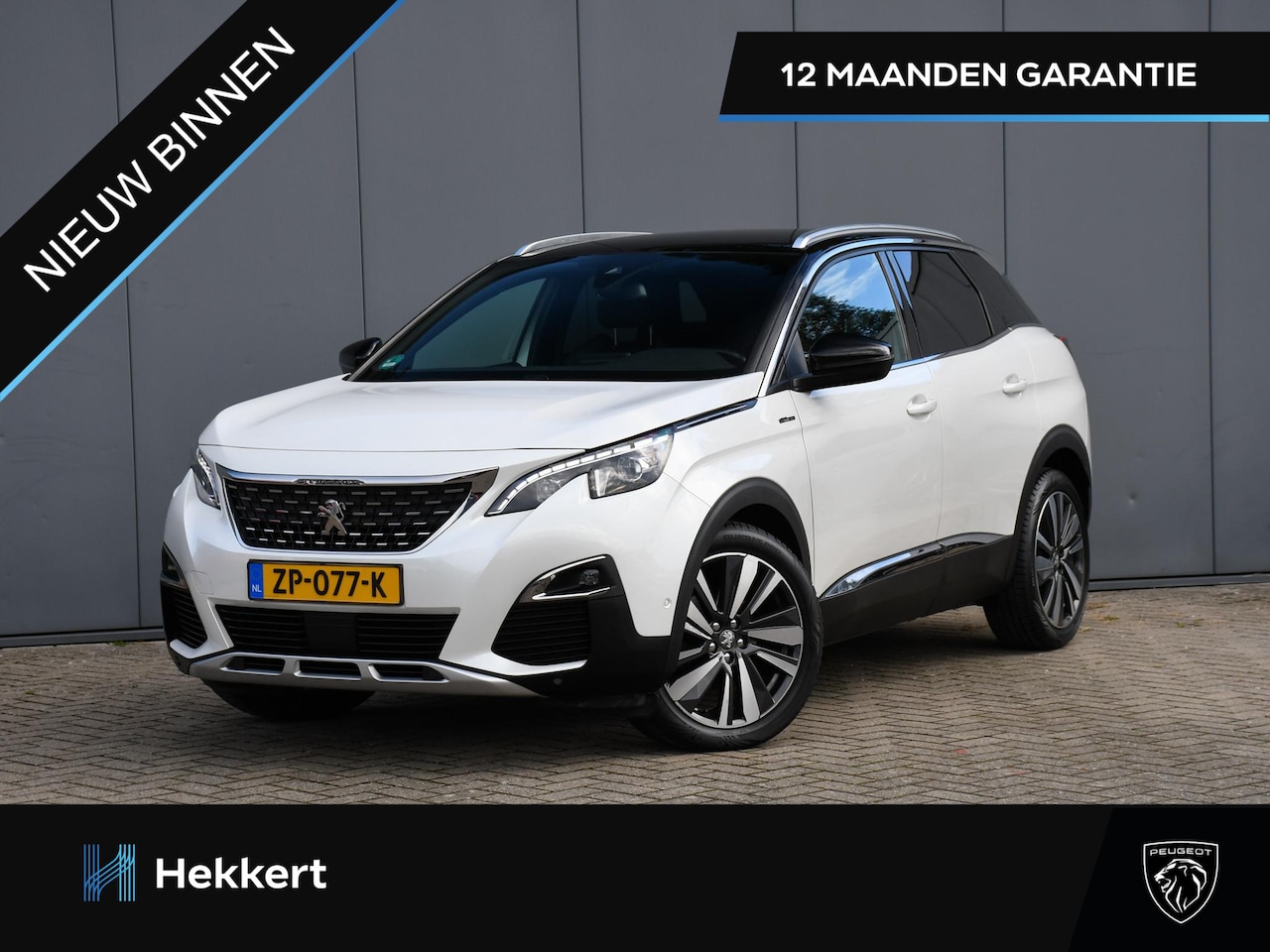 Peugeot 3008 - GT Line 1.6 e-THP 180pk Automaat CRUISE.C | TREKHAAK | 19''LM | DODE HOEK | PDC | APPLE-CA - AutoWereld.nl