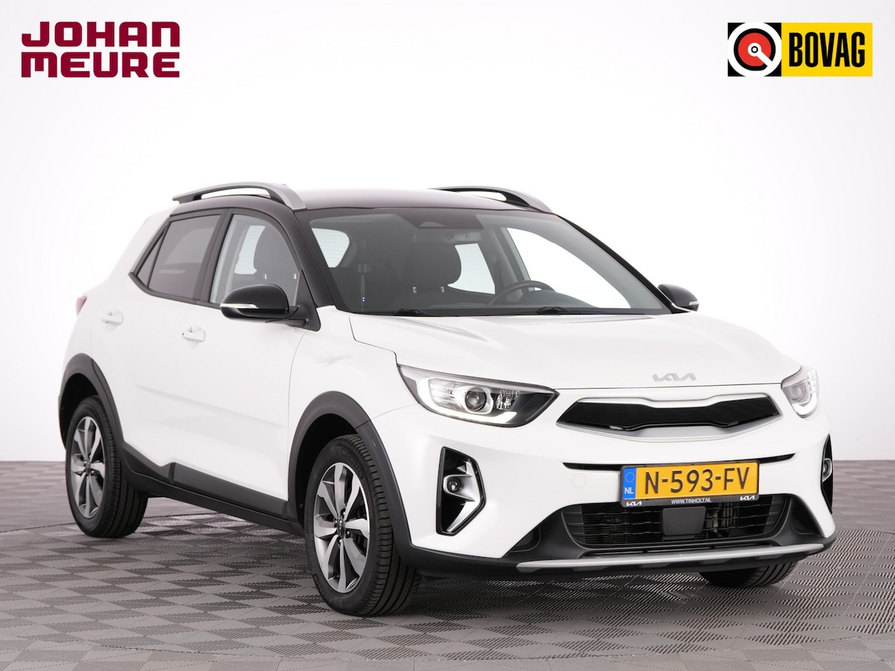 Kia Stonic - 1.0 T-GDi MHEV DynamicPlusLine | ECC | NAVI ✅ 1e Eigenaar ! - AutoWereld.nl