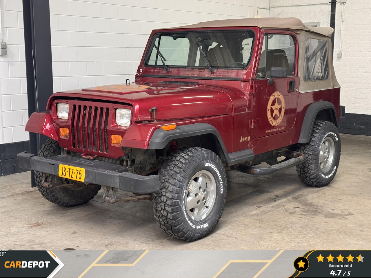 Jeep Wrangler - 2.5 Hardtop 2.5 Hardtop - AutoWereld.nl