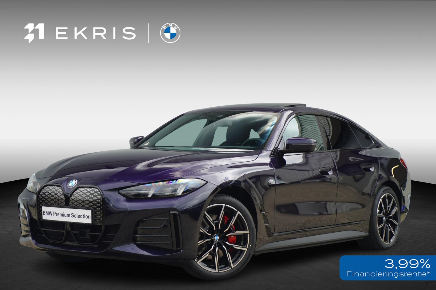 BMW i4 - eDrive40 | M Sportpakket Pro | Harman Kardon | Active Cruise Control | Elektrisch verstelb - AutoWereld.nl