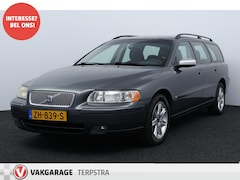Volvo V70 - 2.4 Summum/ 5-Cilinder/ 16''LMV/ Clima/ Cruise/ Multi.LEDER.Stuur/ Elek.Pakket/ Armsteun/