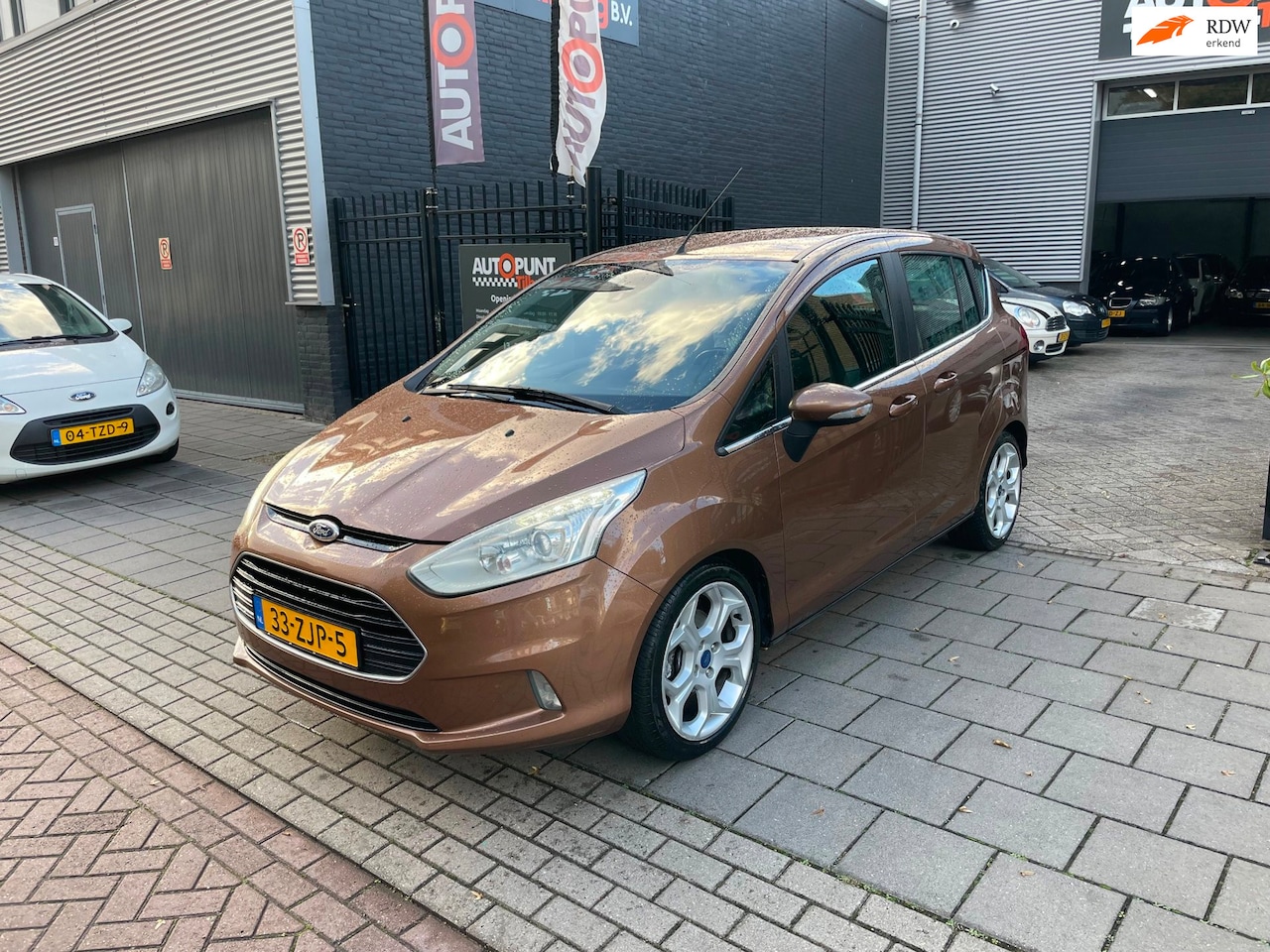 Ford B-Max - 1.0 EcoBoost Titanium 3e Eigenaar! MOTOR TIKT! - AutoWereld.nl
