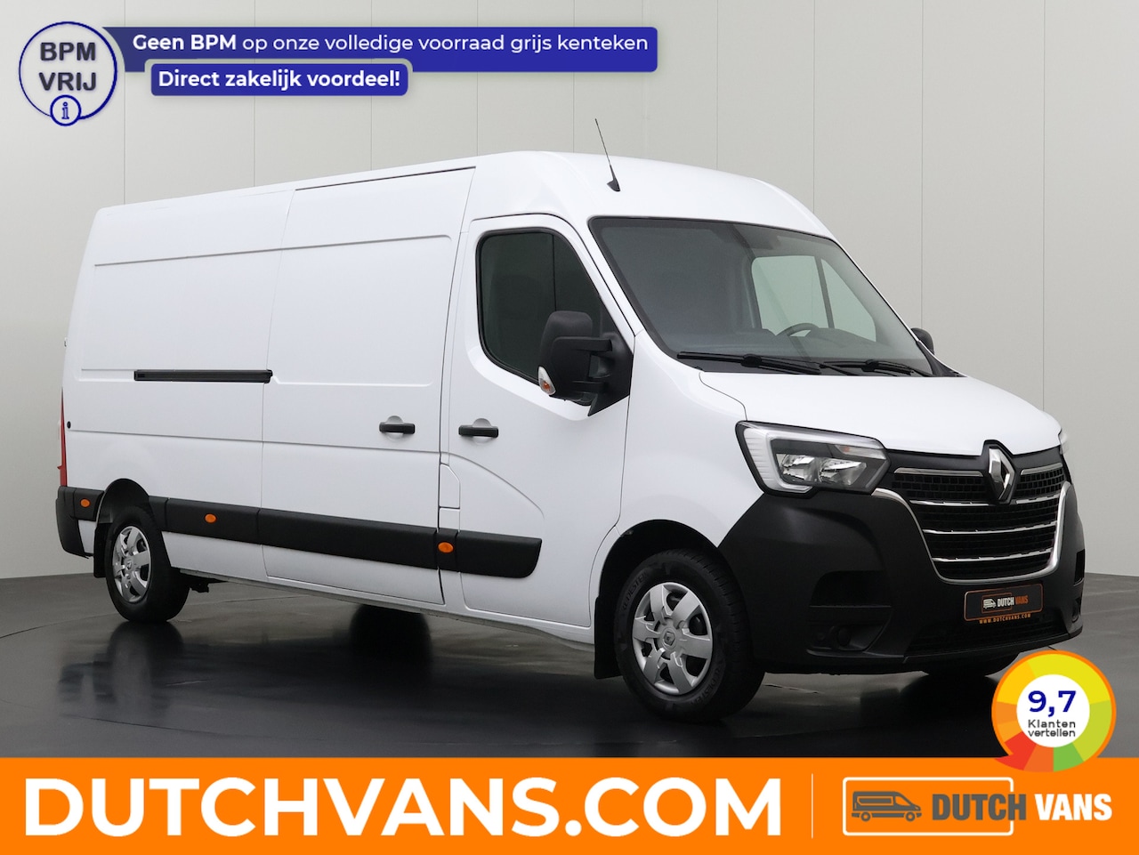 Renault Master - 2.3DCi 180PK L3H2 Maxi | Navigatie | Camera | Multimedia | Airco | Cruise | 3-Zits | 2500K - AutoWereld.nl